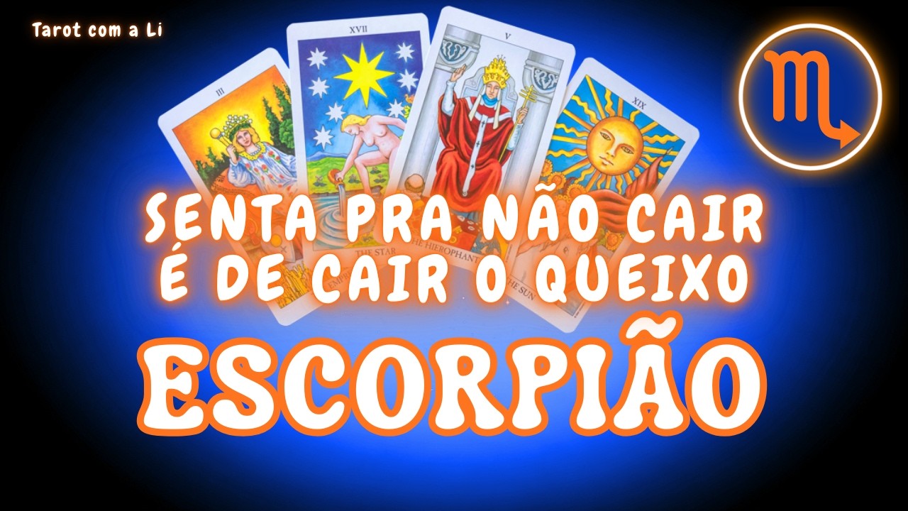 ESCORPIÃO♏ A ESPERA ACABOU! ISSO ACONTECE PARA MUDAR TUDO...