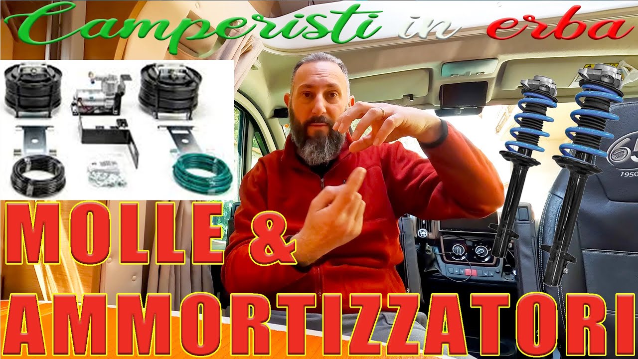 molle & ammortizzatori, sospensioni ad aria & Balestre! i famosi soffietti ci aiutano