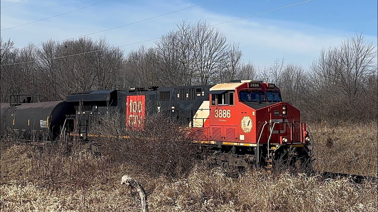 Trains of Potterville and East Lansing, MI ft. Horn Salutes, Solos (with DPUs), and more! (2/27/26)