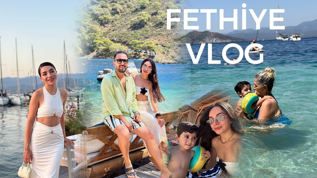 Fethiye Vlog1 | Kayınvalidemle Ailecek Tatilimiz 🏖️ | Nerelere Gittik? #reklam 