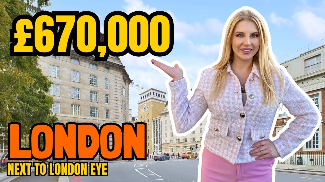 FOR SALE £670,000 Luxury Apartment in London next to London Eye (full walk through tour)