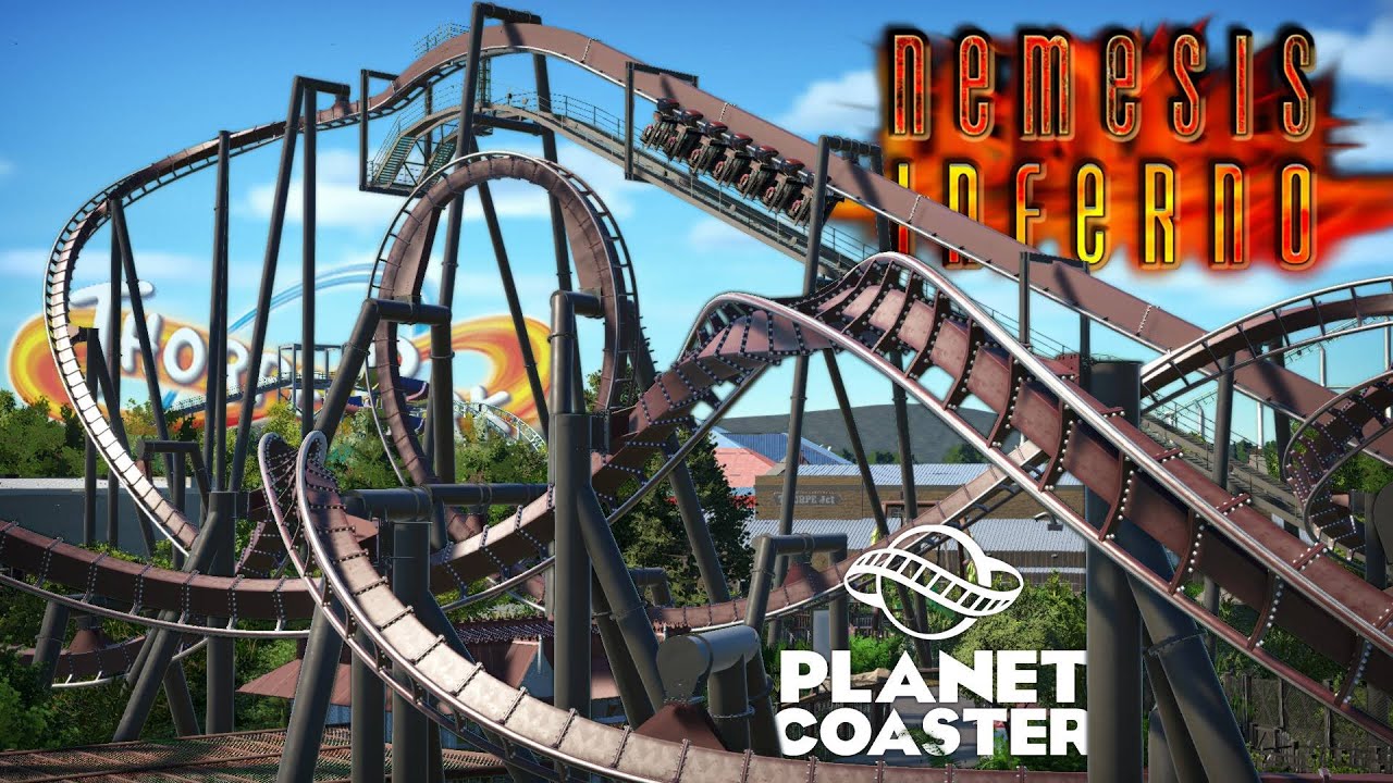 Nemesis Inferno - Thorpe Park (Planet Coaster 1:1 Recreation)