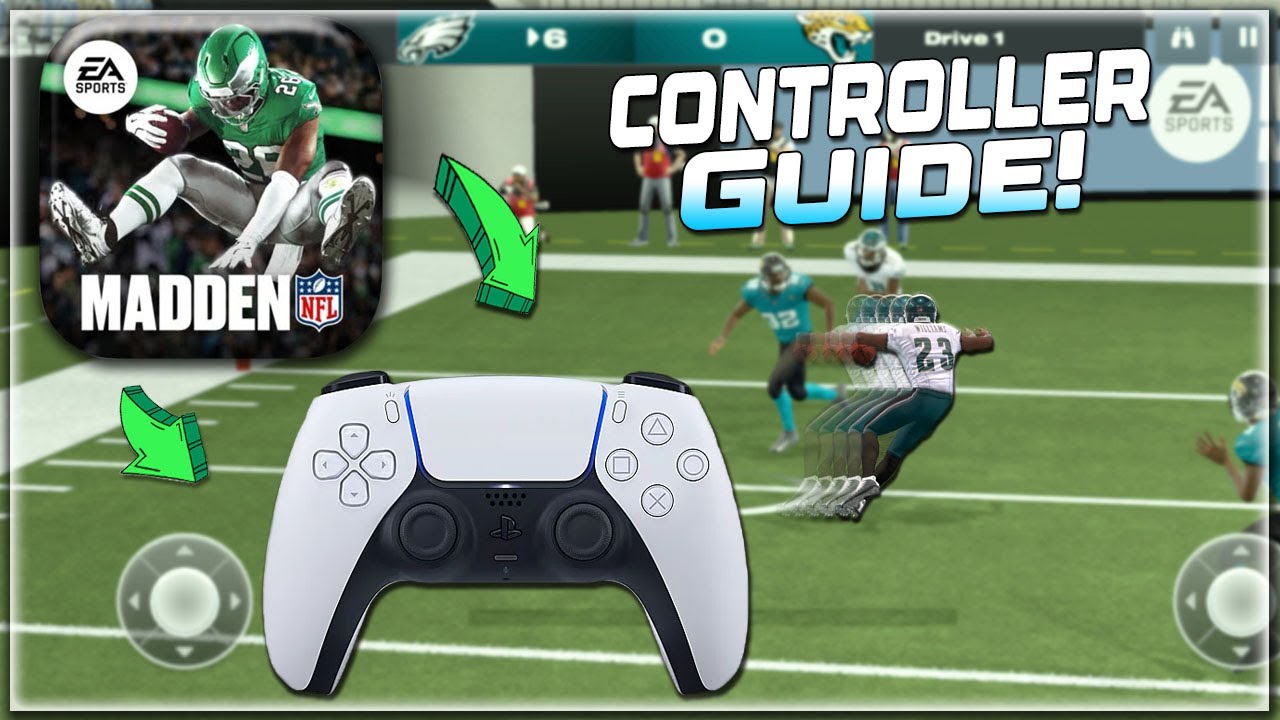 Полное руководство по контроллеру Madden Mobile 26! НОВЫЕ ПРИЁМЫ: ПРЫЖОК И ВРАЩЕНИЕ!