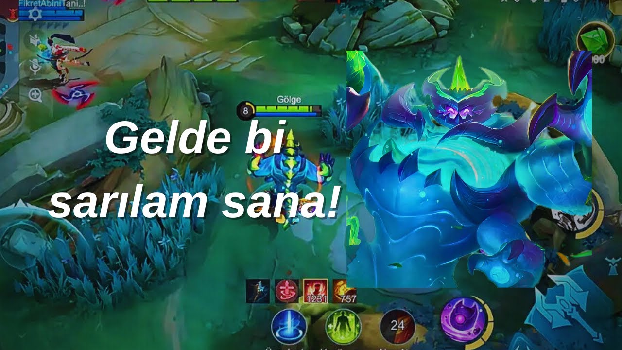 Temas bağımlısıyım diyorum! #mobilelegends 