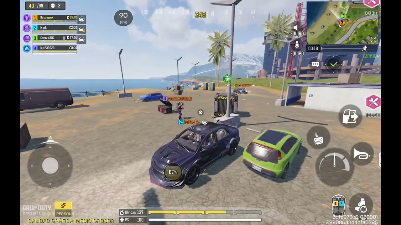 La hora de la expiación en Blackout #battleroyalegame #codm 