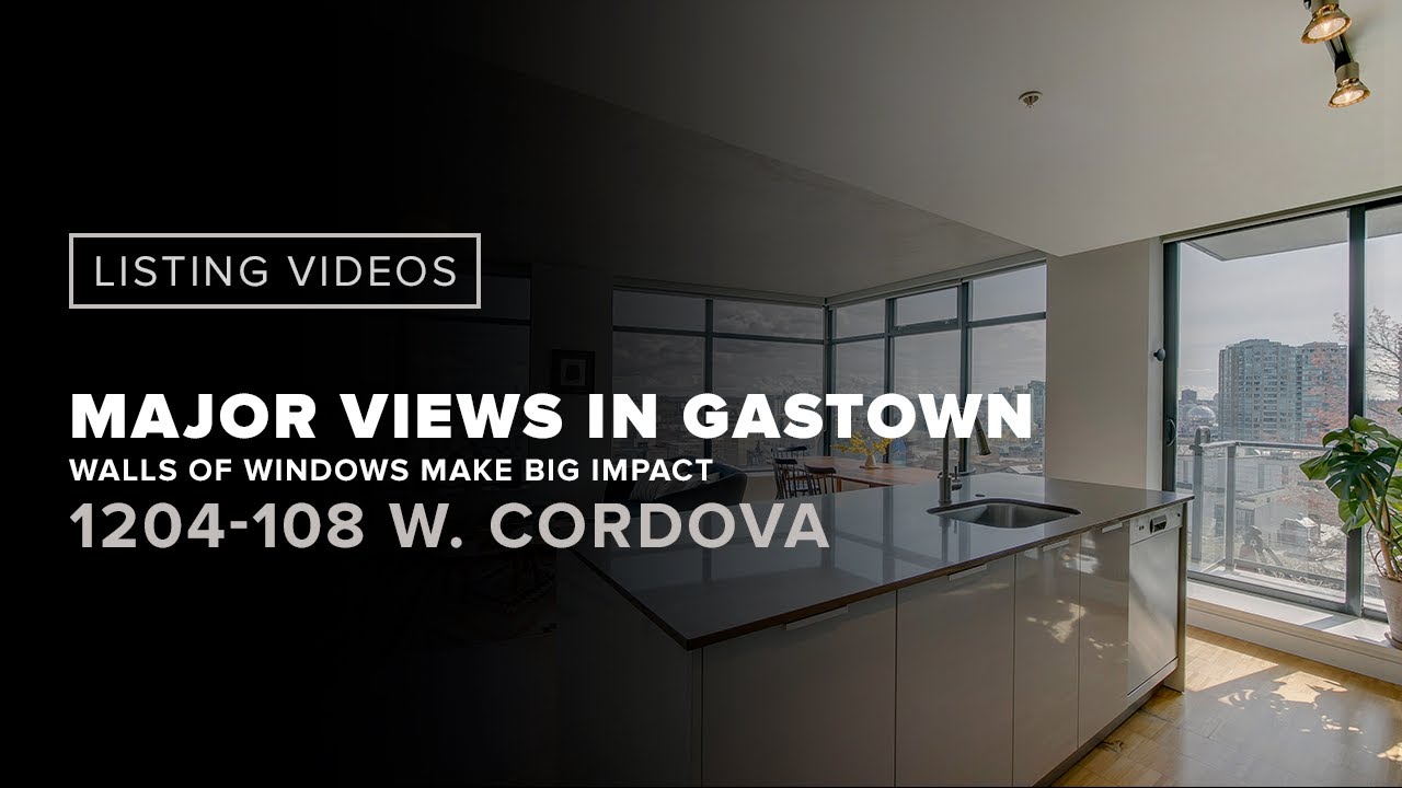 HUGE VIEWS AT THE W! GASTOWN CONDO FOR SALE, JUST SOLD! 108 W. CORDOVA STREET VANCOUVER