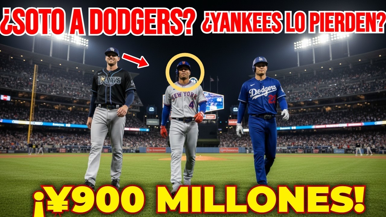 ¿Soto a Dodgers? ¿Yankees lo pierden? El bono de ¥900 millones y su futuro.