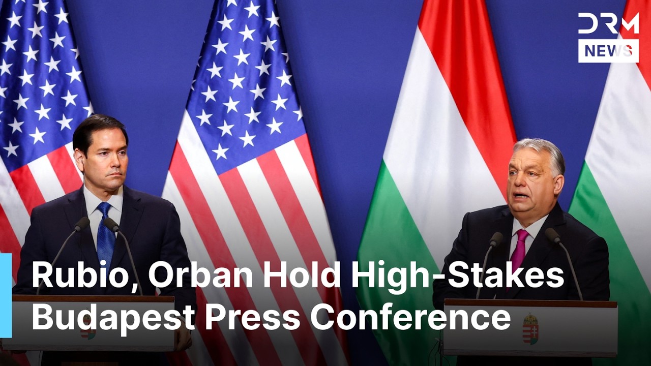 FULL REMARKS: Rubio, Orban Hold High-Stakes Budapest Press Conference on Security and Energy | AC1B