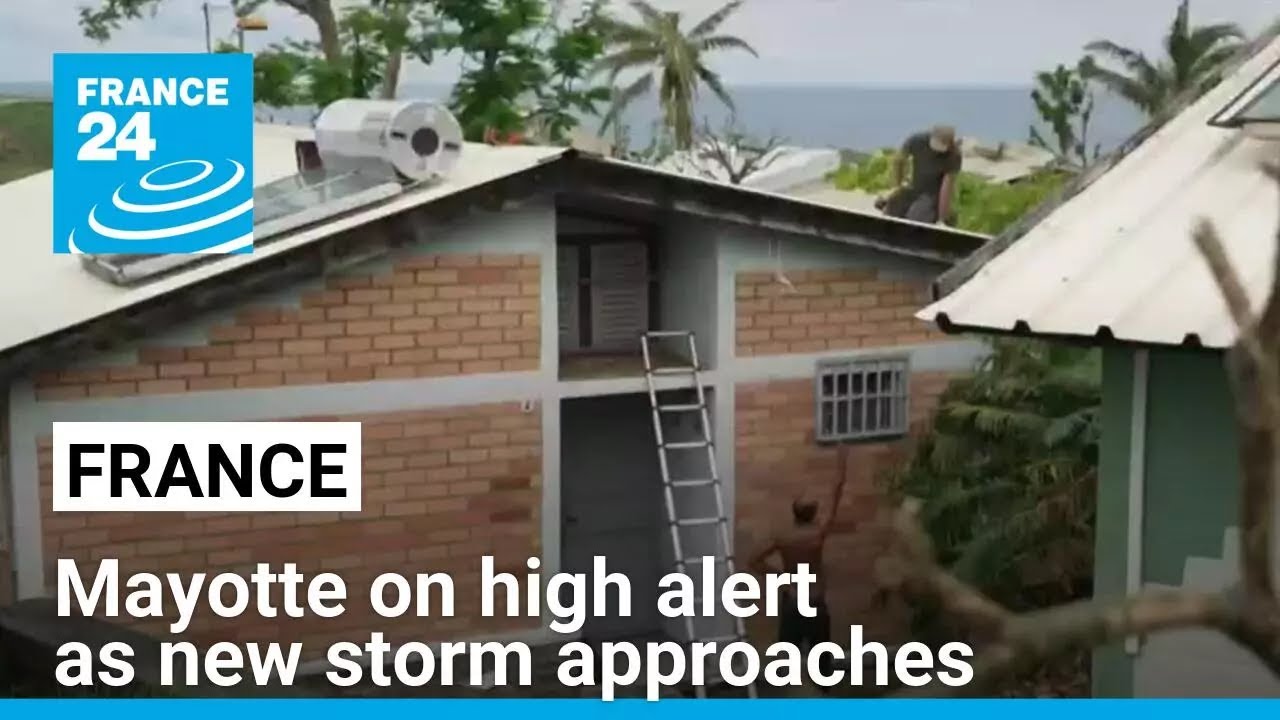 Cyclone-ravaged Mayotte on high alert as new storm approaches &bull; FRANCE 24 English