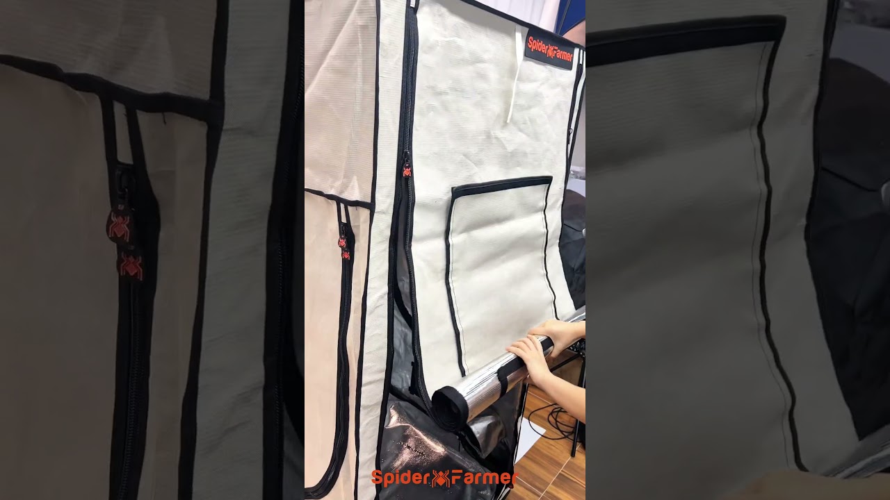 Sleek & Smart! 🔥 Check Out the New White Grow Tent by Spider Farmer! 🏕️✨ #GrowSmarter