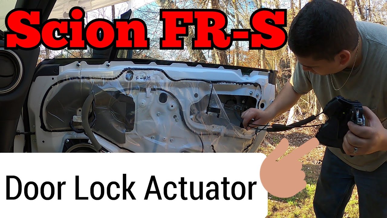 Как заменить актуатор замка двери на Scion FR-S, BRZ и GT86