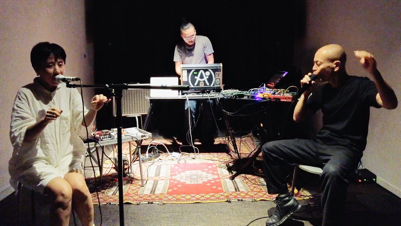 Kaiwei (modular synth) × Akaihirume (voice) × Yasumune Morishige (voice) / live on July 29, 2025
