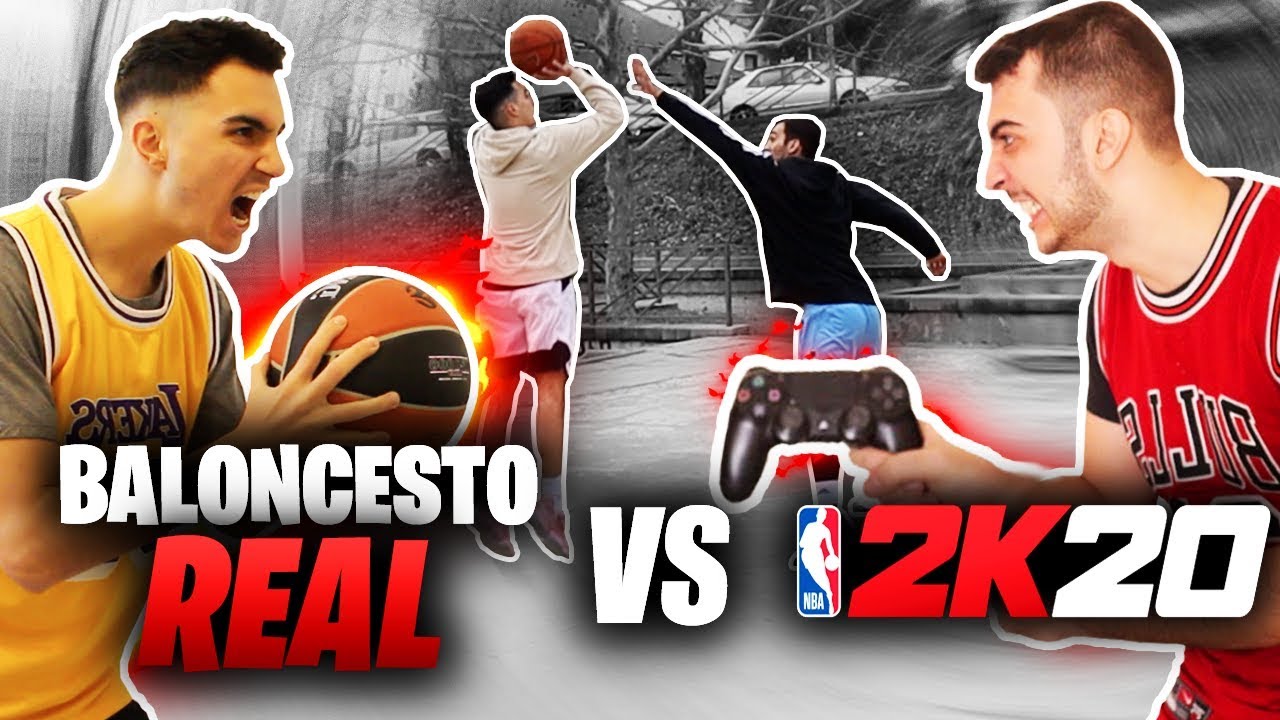 BALONCESTO REAL vs NBA2K20: 1vs1 Tresco contra Sergiiram!