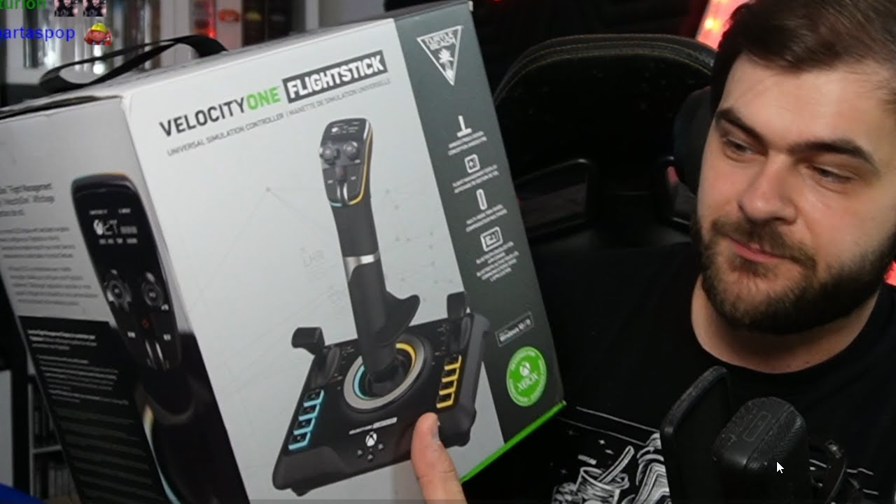 Mój nowy Joy do latania i ni e tylko - Unboxing VelocityOne Flighstick
