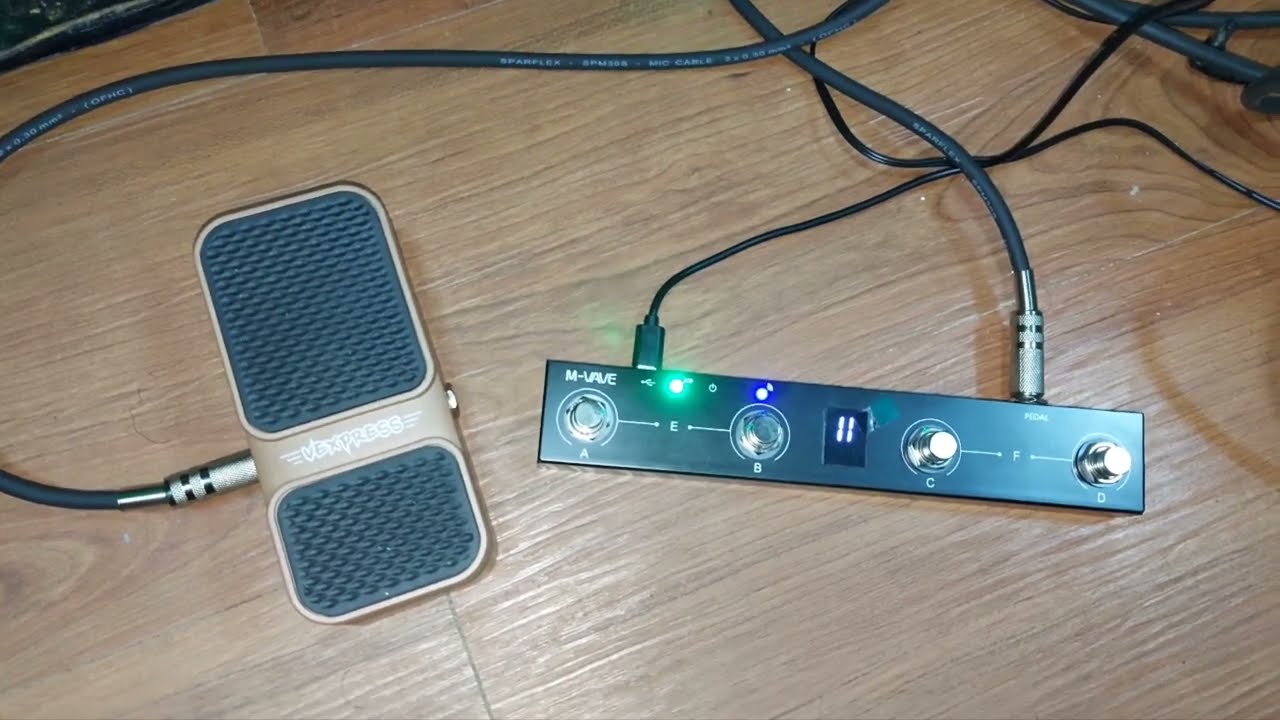 Negócio da china!!! Unboxing - sonicake vexpress pedal de volume.e wah passivo