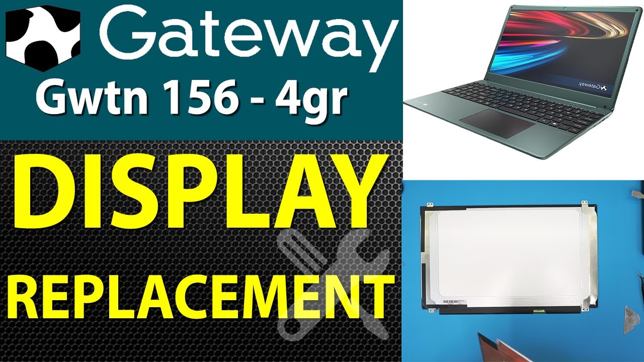 Как заменить экран дисплея (ЖК-дисплей) на ноутбуке Gateway Gwtn156 4Gr | Пошаговое руководство 💻 ✅