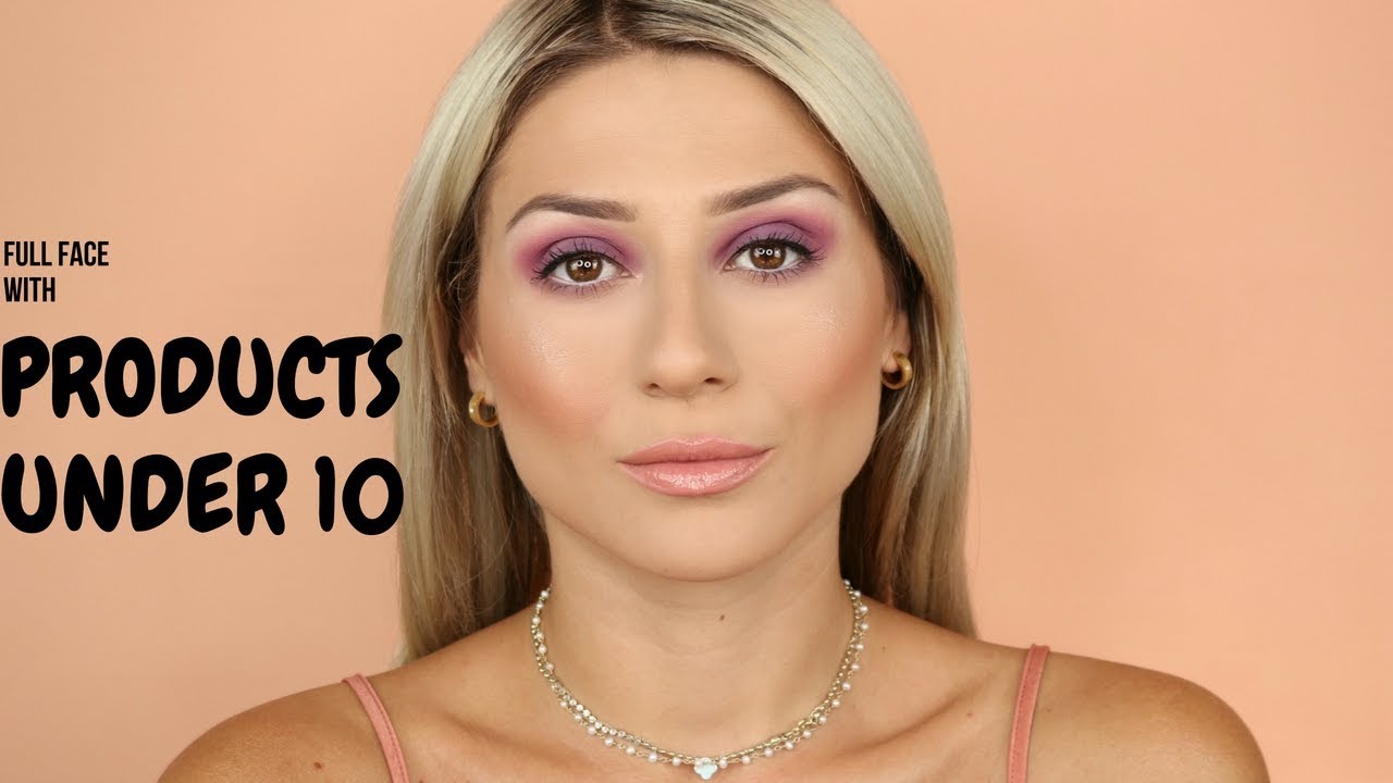 FULL FACE WITH PRODUCTS UNDER 10€ || GIO DREVELI ||