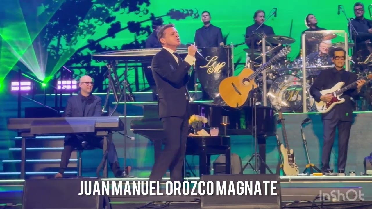 LUIS MIGUEL  Boleros ACAPULCO ARENA GNP TOUR 2024 16 11 24