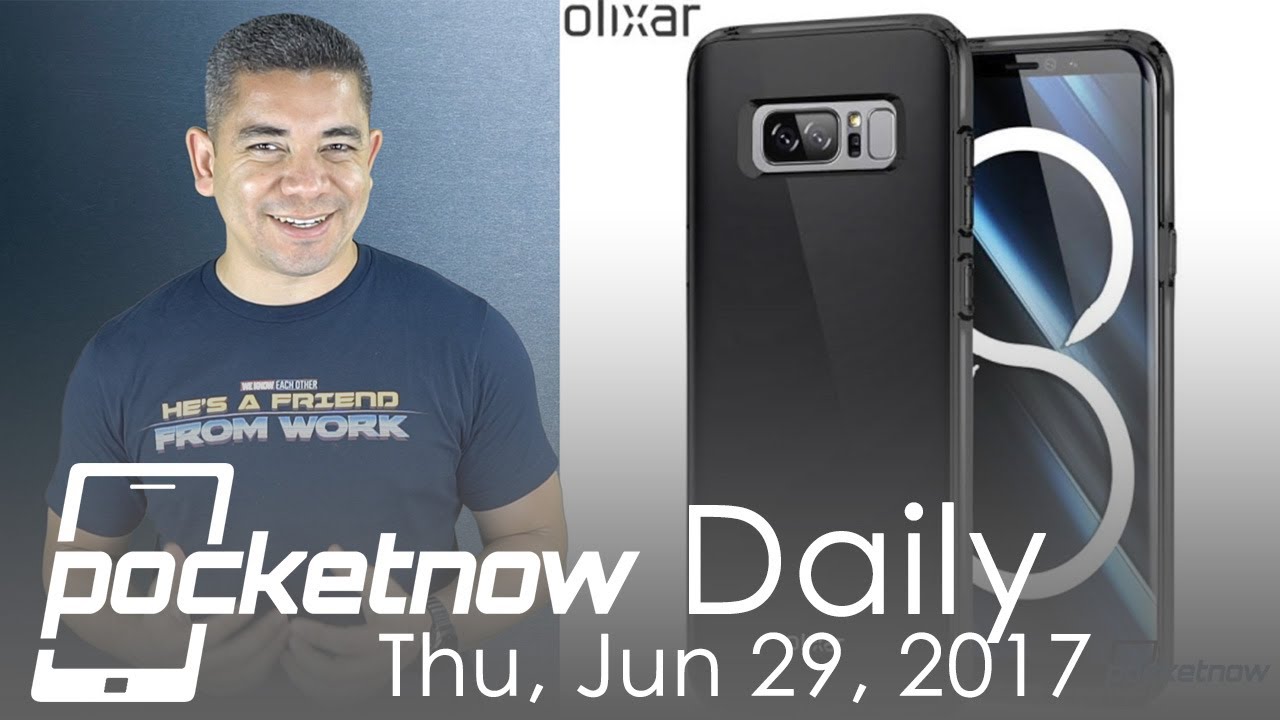 Samsung Galaxy Note 8 case leaks, OnePlus 5 