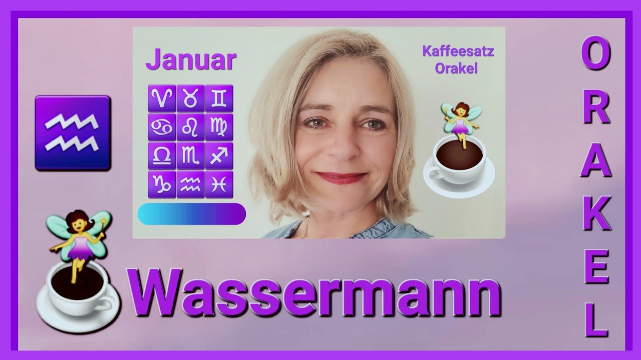 Wassermann ♒️ Deine Januar 🎉 Energien ☕️ Kaffeesatz 🃏 Skatkarten 🧚‍♀️ Orakel