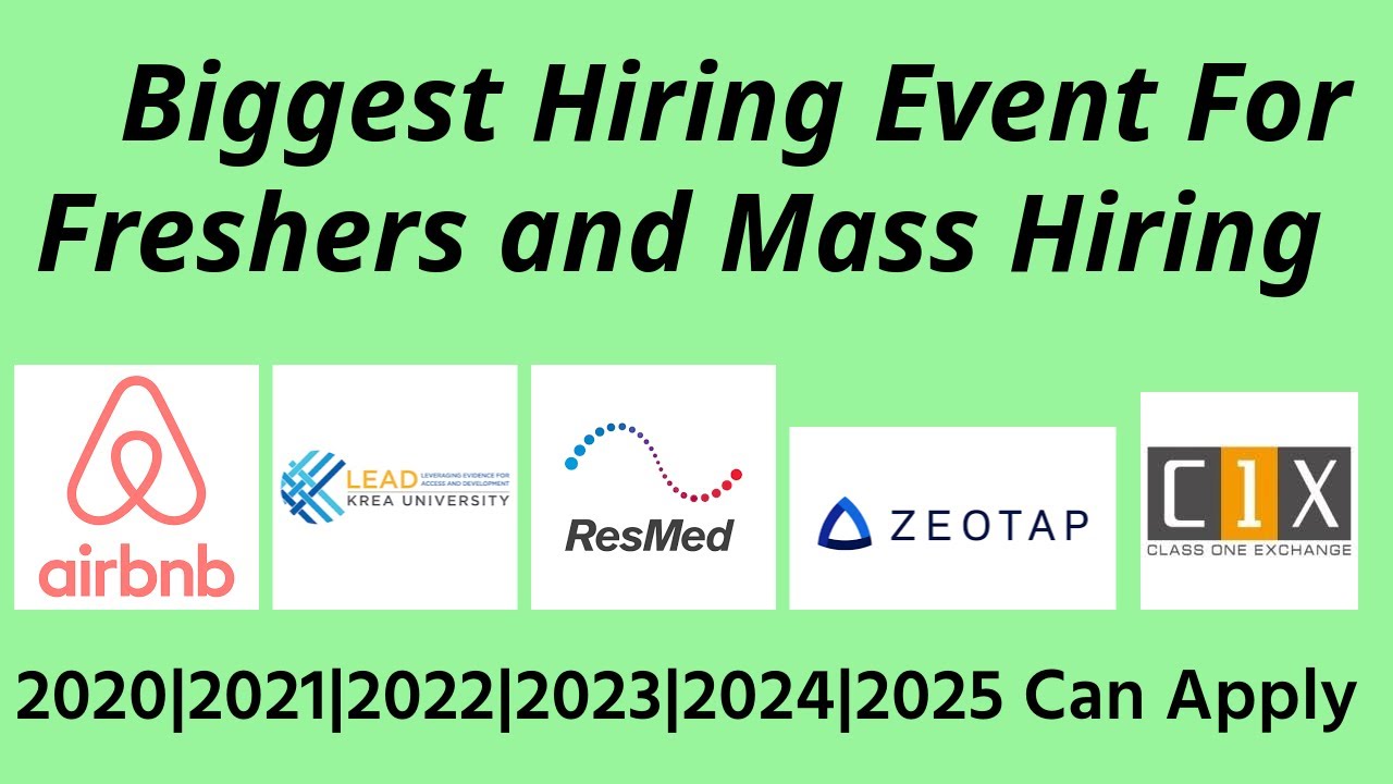 Airbnb , Zeotap , ResMed , C1Exchange , Krea | 2020, 2021, 2022 , 2023 , 2024 jobs