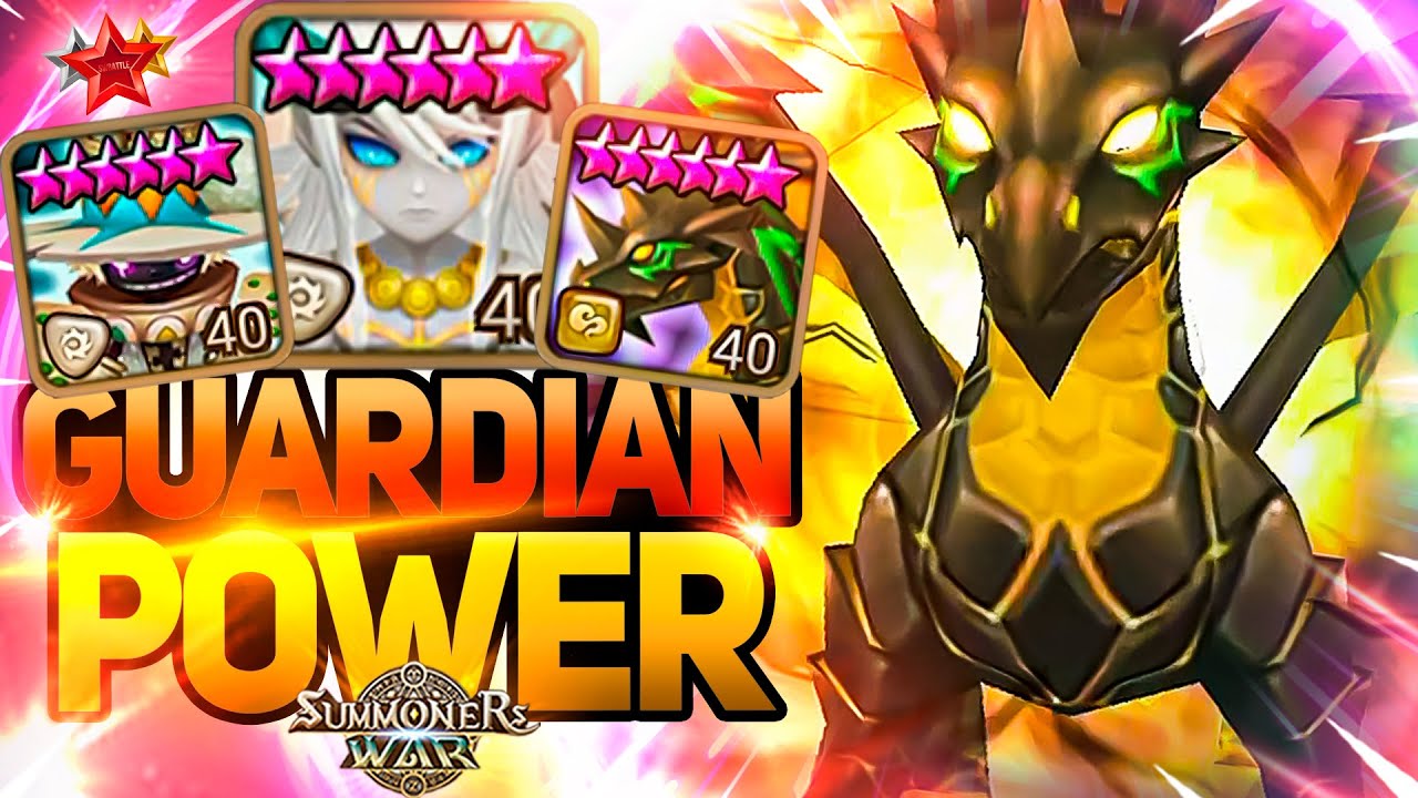 Guardian TURN CYCLE TEAM with Elsharion, Tablo and Jamire - Summoners War