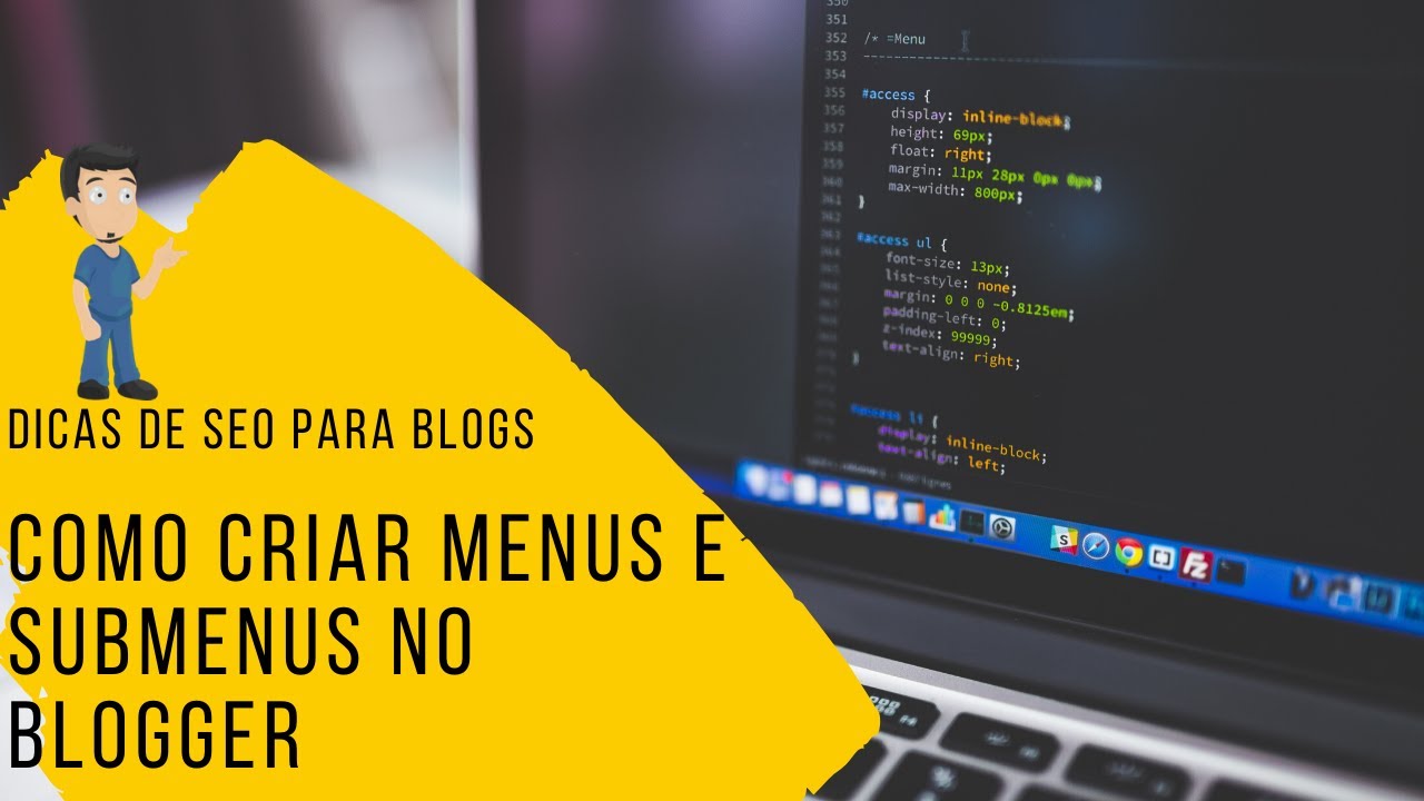 Criando Menus com Submenus no Blogger