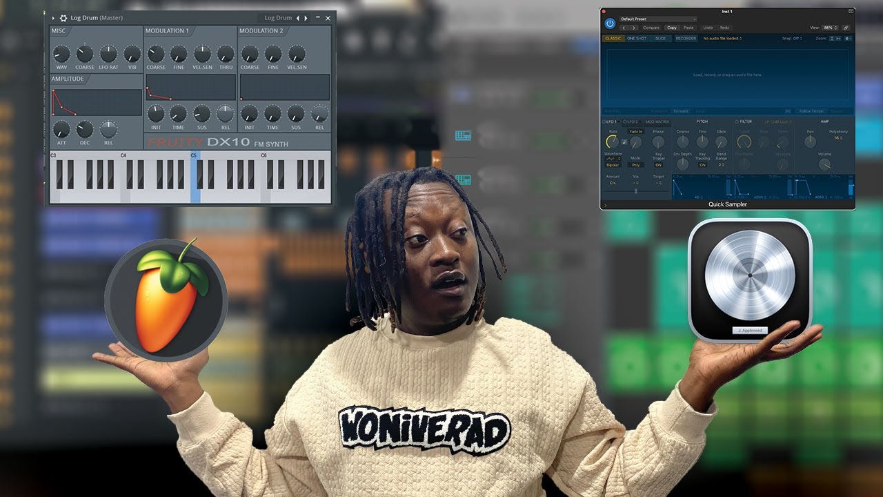 How to create LOG DRUMS in Logic Pro