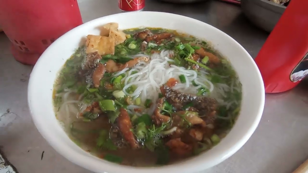bún chả, bún cá rô