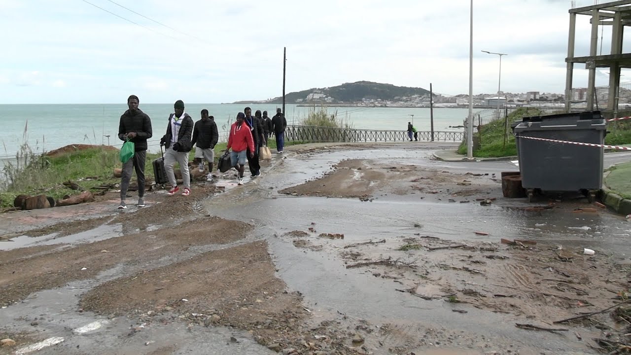 Inundaciones y destrozos: lo que la borrasca Marta deja en Ceuta