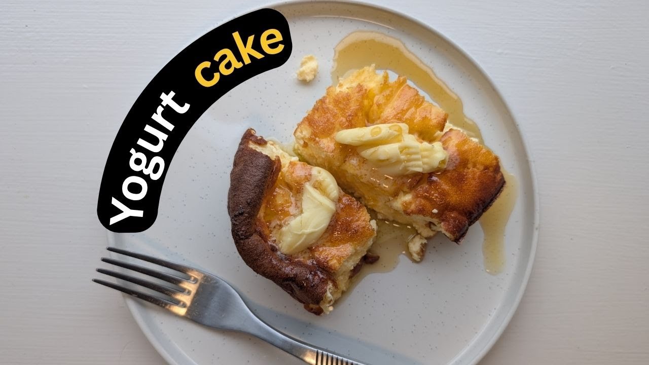 Yogurt cake (3 ingredients)