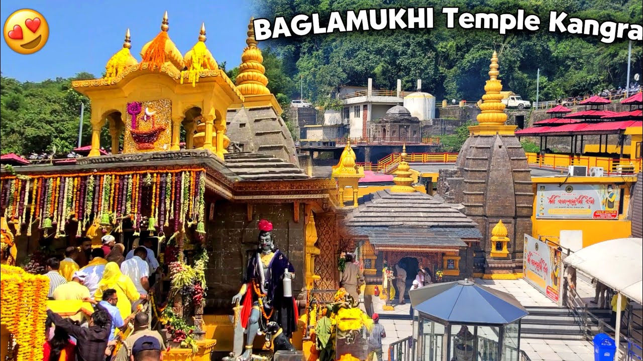 Maa Baglamukhi Temple - A Beautiful Temple just 30kms from kangra 😍 | Himachal  