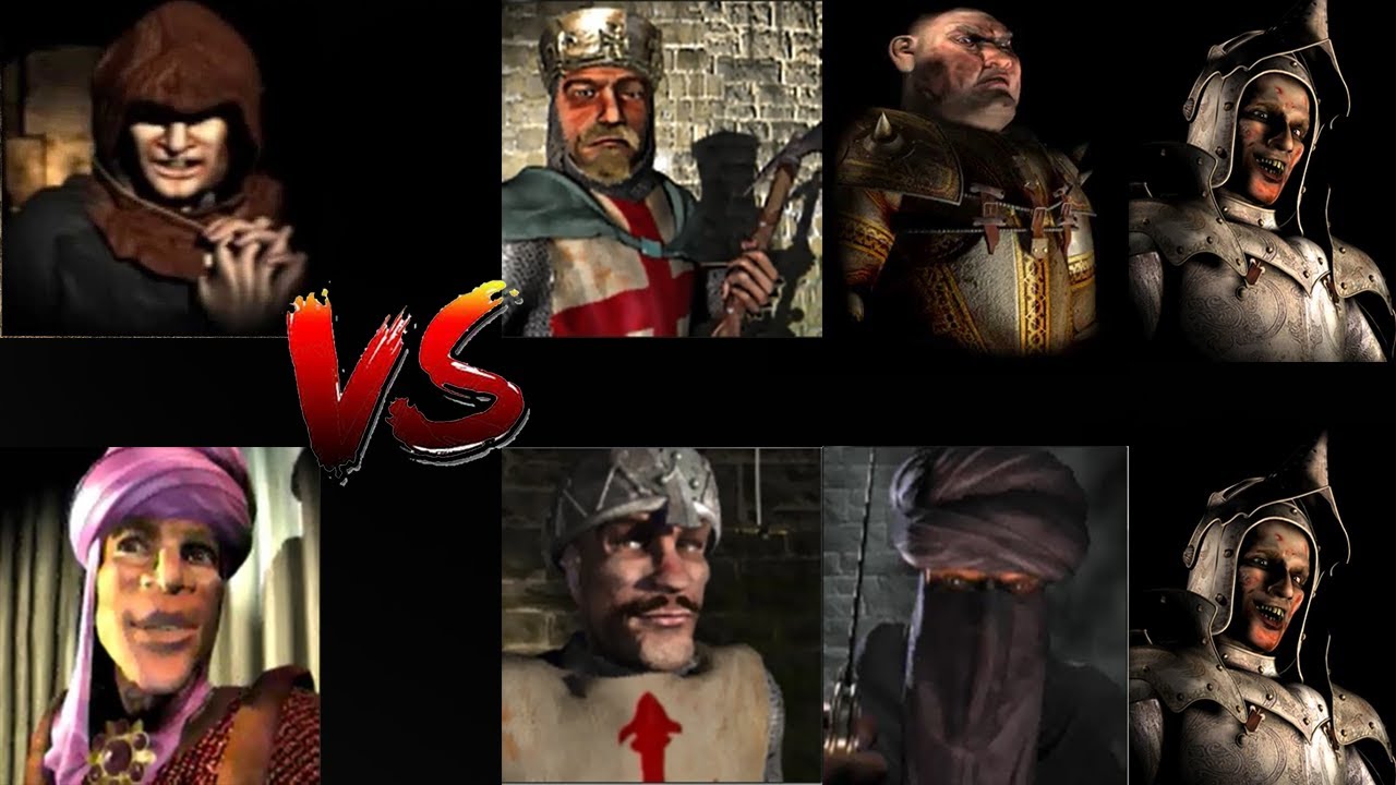 Аббат против свинокрысы Львиносердца против эмира против шерифа и калифа | Stronghold Crusader: б...