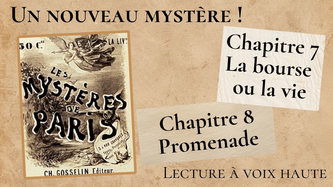 LECTURE 6 Les mystères de Paris Partie 1 d'Eugène Sue
