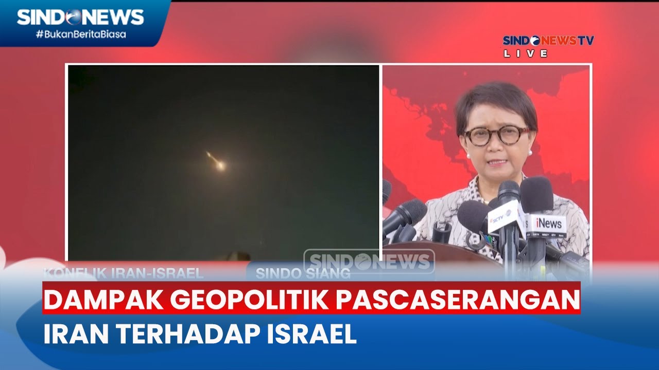 Presiden Gelar Ratas, Bahas Dampak Geopolitik Pascaserangan Iran ke Israel - Sindo Siang 17/04