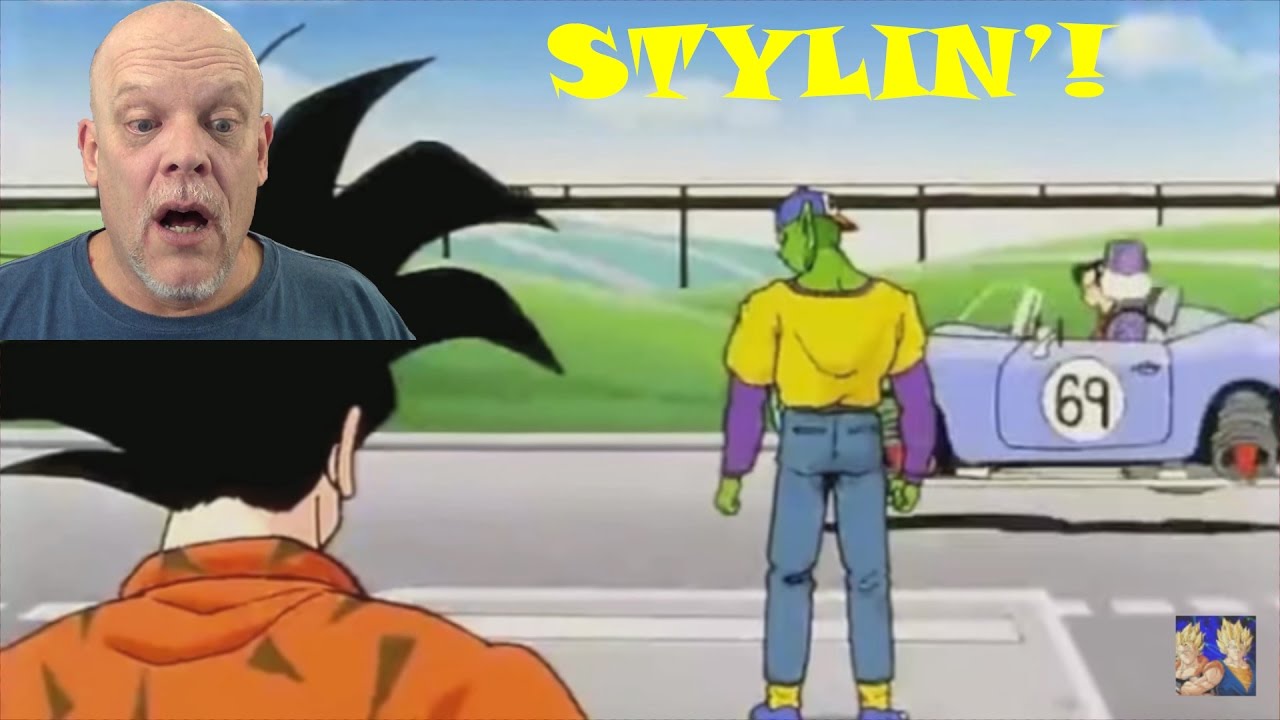 REACTION VIDEO Goku and Piccolo Learn To Dive A Car The Boys Are Stylin'!
