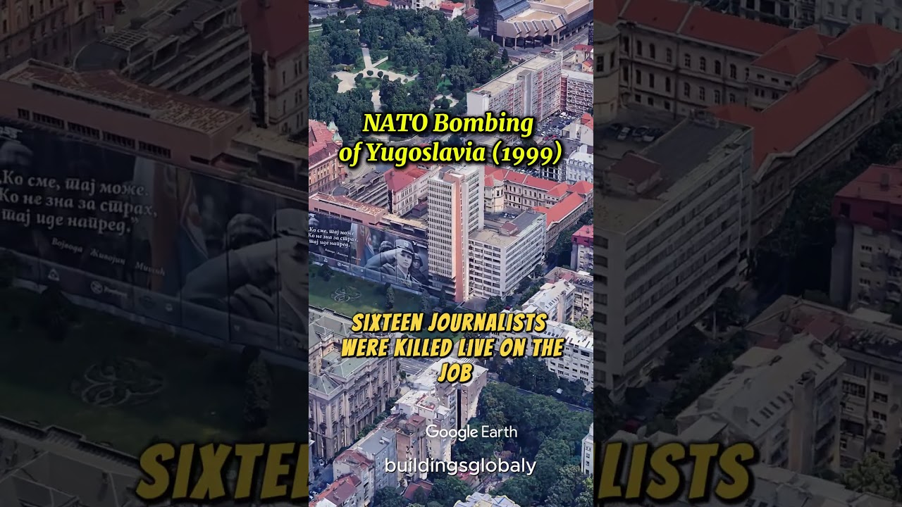 The Day NATO Bombed Belgrade 💣🇷🇸 #history #serbia #belgrade #beograd