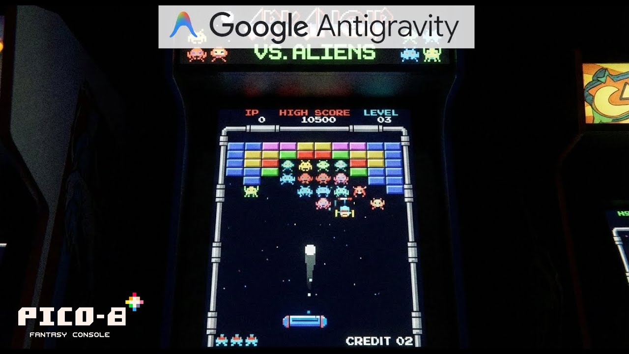 Google Antigravity per sviluppare un videogioco da zero