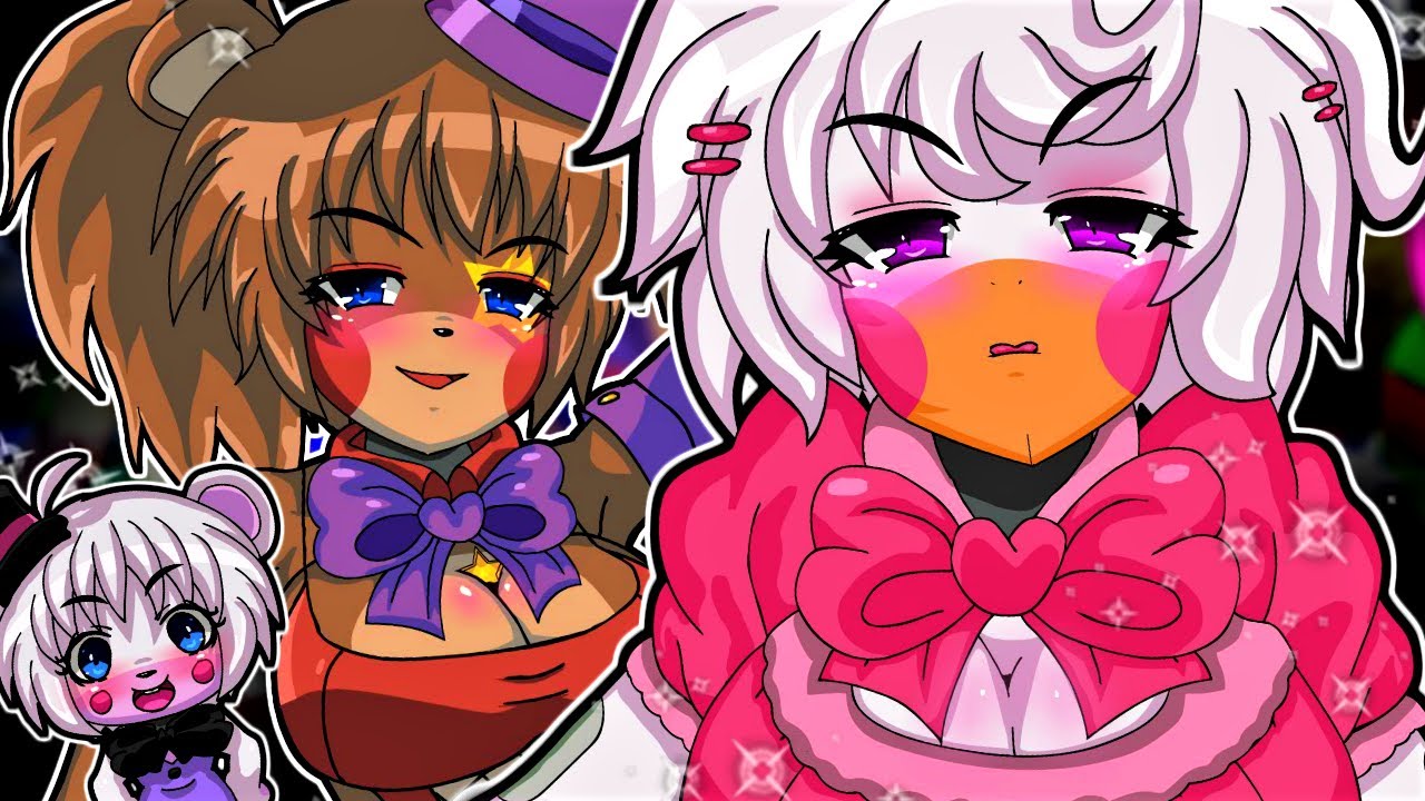 Девушки из аниме FNaF, рок-звезды, не так-то просто угодить... (FNIA: Расширенная версия, Ночь 5)