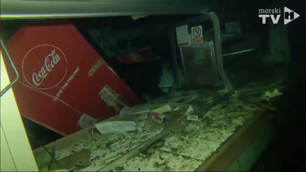 Zaron do katamarana Princ Zadra koji je potonuo ispod hridi Bračići kod Premude