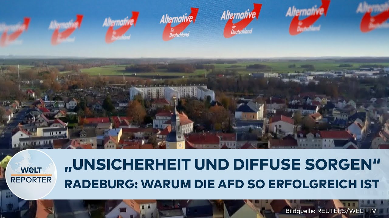SACHSEN: AfD-Hochburg Radeburg - Warum die neue Regierung die gro&szlig;en Probleme nicht l&ouml;sen kann