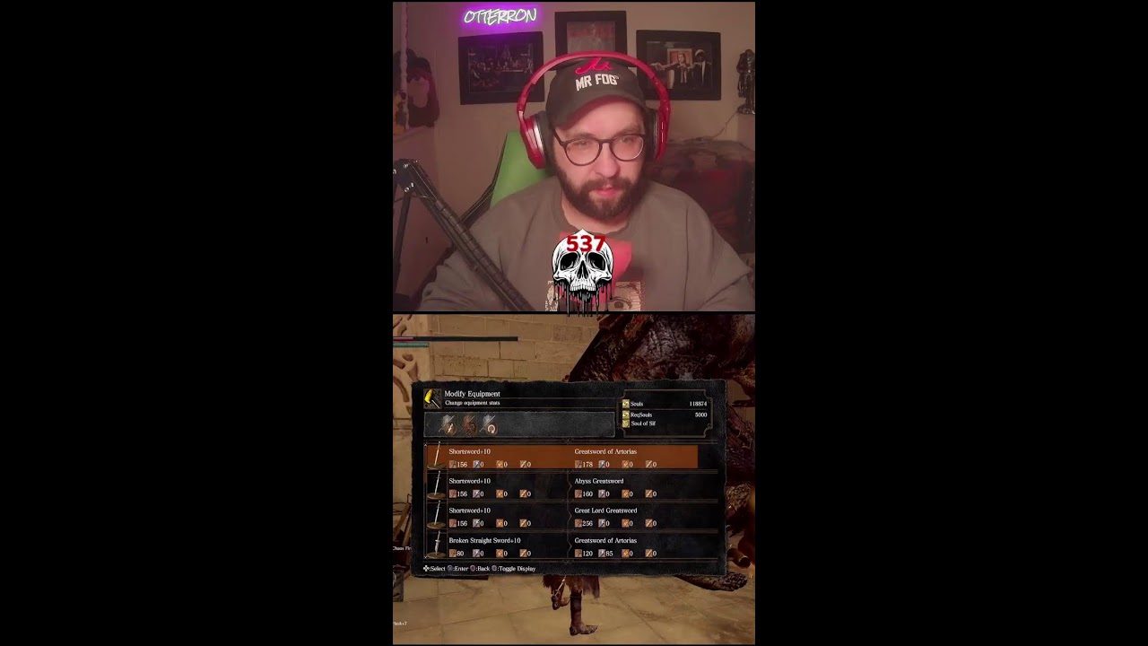 ENG👑[39/41] NG+++ SIF SOUL... for the 4th TIME...👑PLATN OR DEATH👑#chatting #fails #darksouls #pain