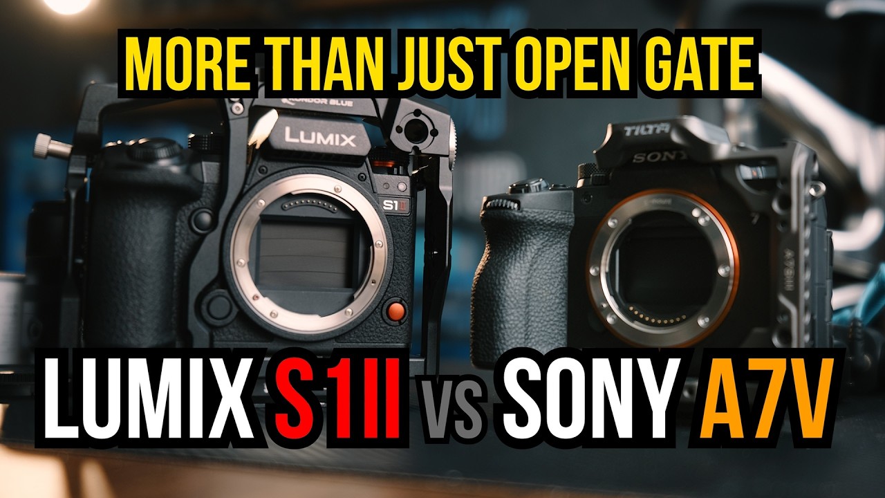 Lumix S1II vs Sony a7V : Practical Review Video Comparison #lumixs1ii #sonya7v