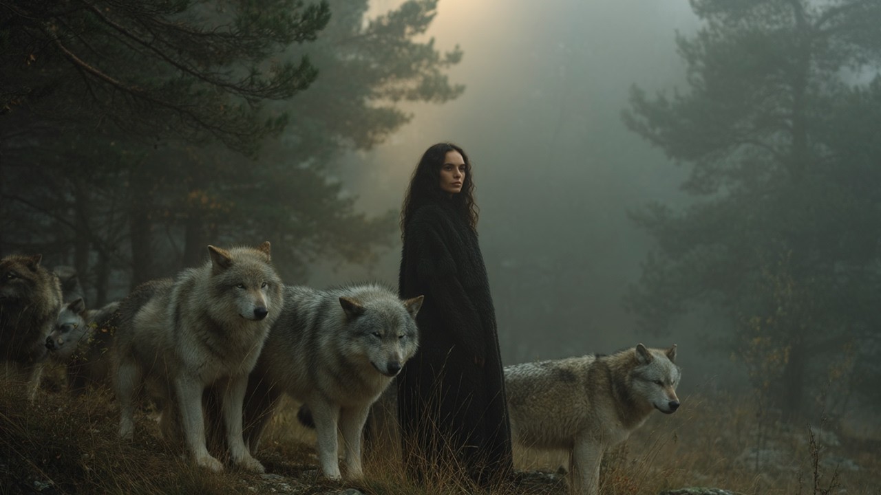 She Was Told Wolves Would Tear Her Apart — Instead, They Guarded Her All Night