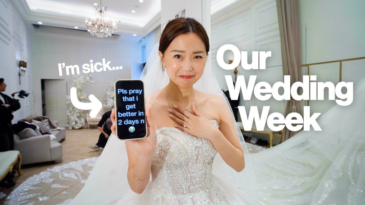 Our Wedding is THIS Week 🫣 Broken Ankle, Dress Fittings, Got Sick...