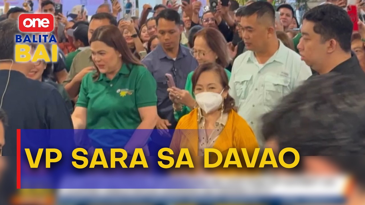 VP Sara Duterte, kauban si Pampanga Rep. Gloria Arroyo sa Davao City