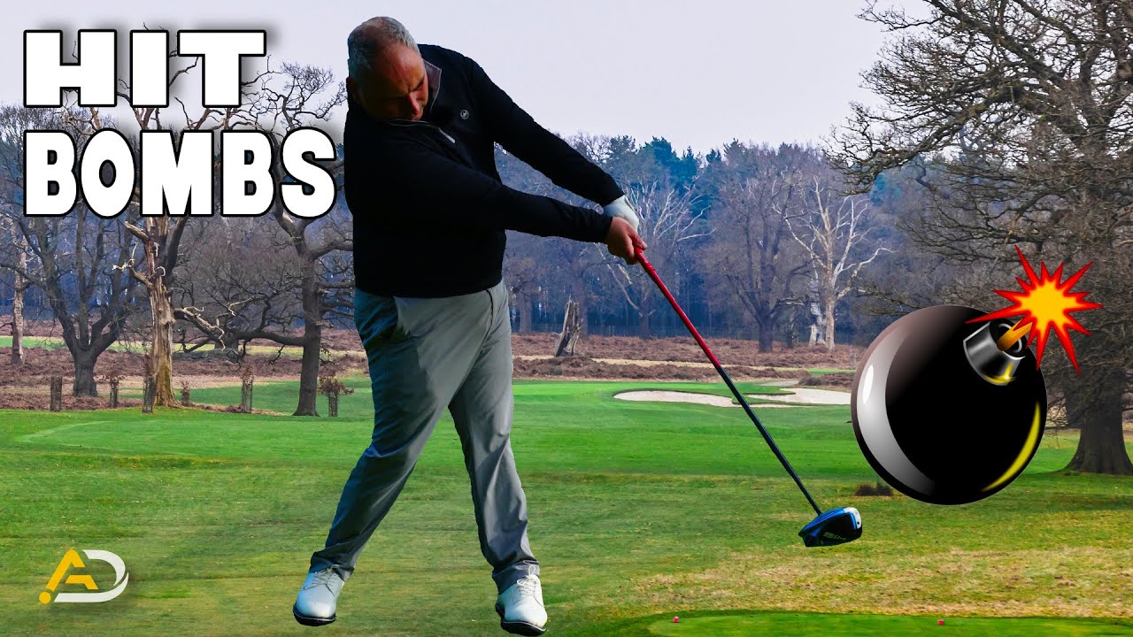 Golf - How To Hit A HIGH BOMB DRAW Off The Tee