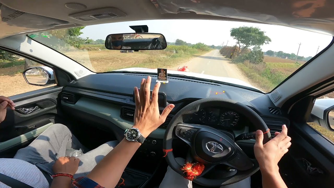 Tata Punch Driving Performance on Village Roads full of Potholes | Mechanical Jugadu