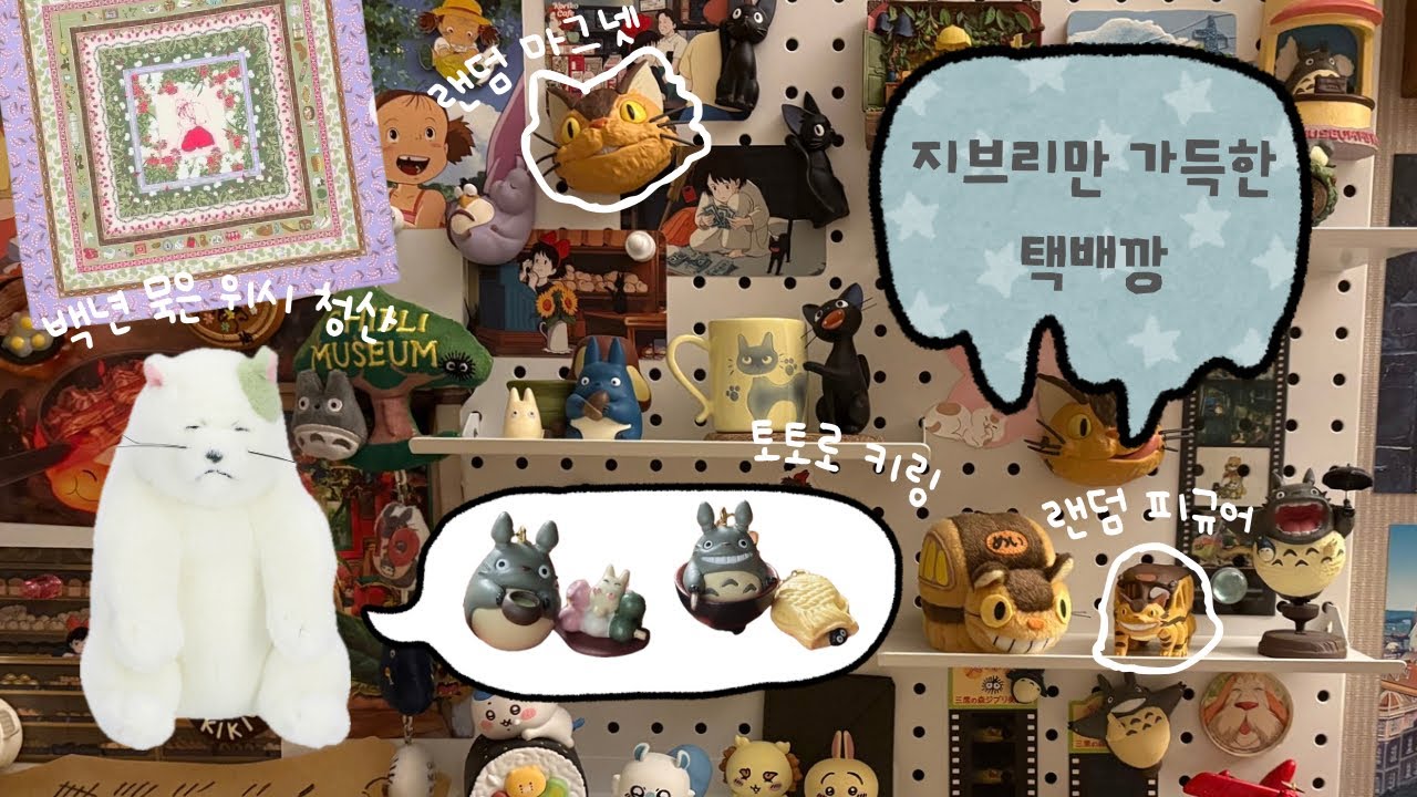 지브리파크 가고 싶은 맘을 소비로 달래봄📦 (안 달래짐🙄💦)
