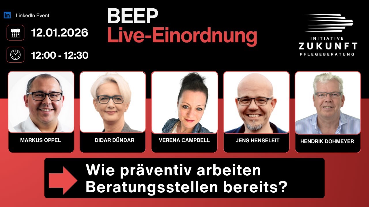 Prävention in der Pflegeberatung findet statt. Wird sie endlich als solche anerkannt?